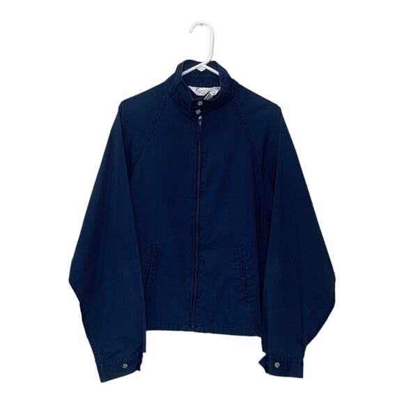 Arnold Palmer vintage men blue zipper light jacket size Large - Picture 1 of 8